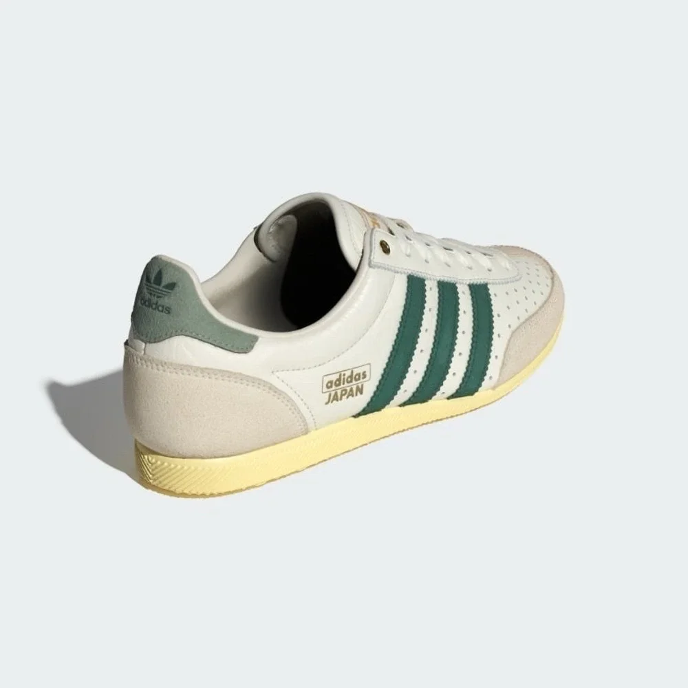 adidas Japan Women's Size 9.5‎ US Off White Collegiate Green Orange Tint JI2663